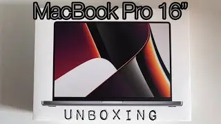  MacBook Pro 16” 2021 💻 Unboxing 4K - Filmed with iPhone 13 Pro Max📱