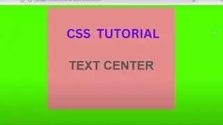 Text center inside a div block in html css  with source code|| html css tutorial