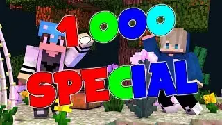 DOUBLE PERSPECTIVE VIDEO -1K SUBSCRIBERS SPECIAL- [MineCraft Special]