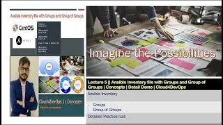 Ansible Inventory file with Groups and Group of Groups | Concepts | Detail Demo | Cloud4DevOps