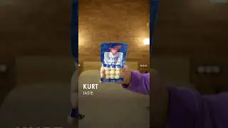 Пробую Курт. Как вы это едите? 😅