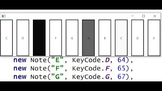 JavaFX Software: Piano App