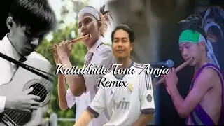 Kattachide Tona Amja || ( Remix ) flute, Guitar,Keyboard Practice||