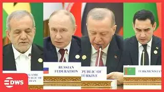 Historic Turkmenistan Summit | Putin, Erdoğan, Pezeshkian & Berdimuhamedov’s Strong Remarks | AC1E