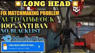 LONG HEAD||no drag auto headshot config file free fire max!free fire auto headshot config file