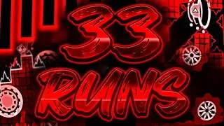 (FINAL PROGRESS) Sailent Clubstar in 33 Runs | Geometry Dash Impossible Demon Progress