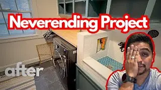 The Never Ending Laundry Room Remodel