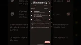 How to clear cookies on Chrome Android