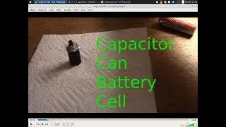 A Capacitor Can Battery Cell