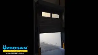 Özbosan - Pencereli Yalıtımlı Hızlı PVC Roll Freezer