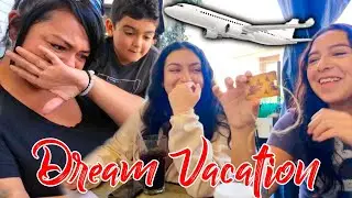 Ending Disneyland and SURPRISING a family with a DREAM VACATION!! Pt2