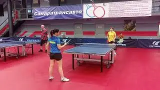 Самара. Первая ракетка. Пюльзю - Троцкая.