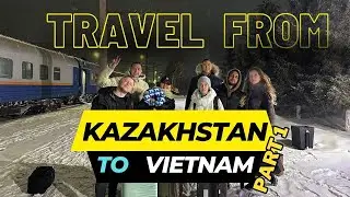 Вьетнамские каникулы: Первая часть Дорога из Кокшетау в Астану и Далее во Вьетнам 2023  год