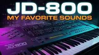 Roland JD-800 Synthesizer - sounds part2