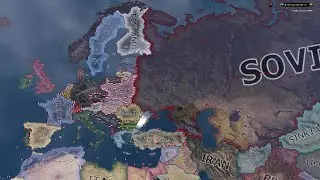 When a random teacher is the leader of Czech - Hoi4 Timelapse