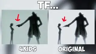 One Piece censorship comparison..