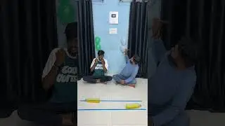 Stop Bottle In Line With Pop Balloon Challenge #shorts