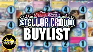 Stellar Crown Core Competitive Buylist + Set Review (Pokemon TCG)
