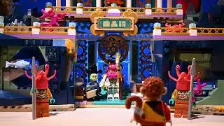 LEGO 80049 Monkie Kid Dragon of The East Palace【Stop Motion Animation】