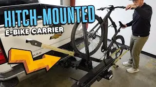 Hyperax Volt Lift E-Bike Rack Review | The Ultimate Hitch-Mounted Carrier for Electric Bikes