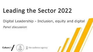 Inclusion, equity and digital panel discussion