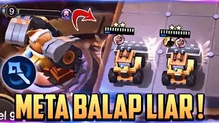KABOOM 3 MAGE SEKALI TABRAK SELESAI TUH HYPER ❗ COMBO OP MAGIC CHESS 2024