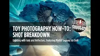 Toy Photography Tutorial: Lighting with Gels & Reflectors featuring Mythic Legions