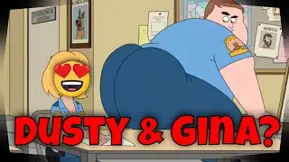 Dusty twerks for Gina - Paradise PD (Season 1 Episode 10) - extended