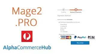 AlphaCommerceHub integration with Magento 2. 3. Capture a card payment with the 3D Secure validation