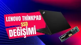 Lenovo thinkpad E590 m2 SSD Değişimi