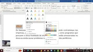 Aula de Word - Bordas, Formatação, Marca d'água