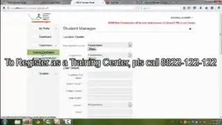 HOW to REGISTER students in NDLM by Training Centers