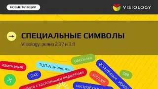 Visiology: специальные символы в названии меры.