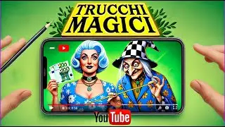 La Befana mostra i segreti dei suoi trucchi magici