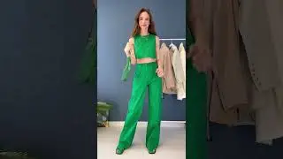 Льняной костюм с Aliexpress и образы с ним 