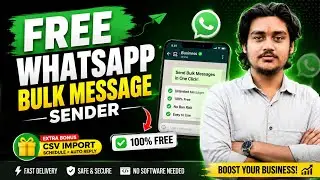 “Free WhatsApp Bulk Message Send Unlimited Messages for Free in One Click!”WhatsApp Bulk Messaging 