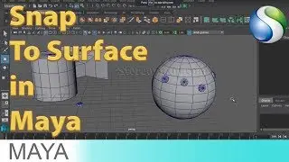 Maya Tips  | Snap To Surface