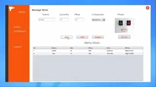 Hardware Store management system using JavaSwing and Mysql