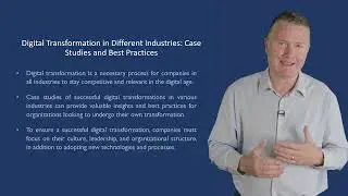 DIGITAL TRANSFORMATION IN DIFFERENT INDUSTRIES CASE STUDIES AND BEST PRACTICES