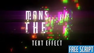 Unleash Your Creativity: Glitch and RGB Split Text Effect - After Effects Tutorial