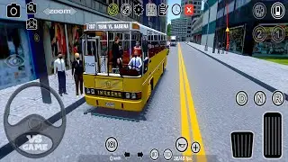 Mercedes Russian Bus Drive | Proton Bus Simulator Urbano Android Gameplay