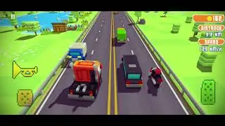 blocky car racing game 3