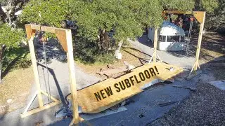 Frame Repairs And New Subfloor (Airstream Argosy Ep. 6)