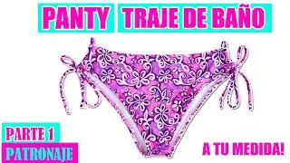 CÓMO HACER TRAJES DE BAÑO  BIKINI PARA CARNAVAL 2020 - PANTY ATADA A LOS COSTADOS!!  - MariG