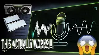 How to use Nvidia RTX Voice on GTX GPUs | Best Noise Cancelling Software |Voice Test!