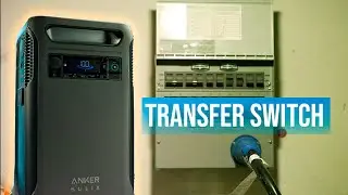 Transfer Switch Installed.. does the Anker SOLIX F3800 work?