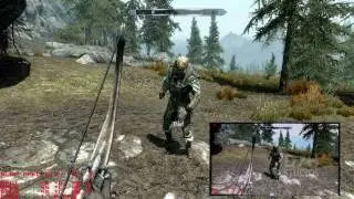 Skyrim Performance Run with HRP (GTX 480 Tri SLI, Intel 980x OC 4.2)