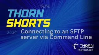 Connect to an SFTP server via Command Line