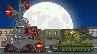 Big Siren Head-Cartoons about tanks