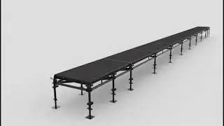 Truss stands@DMX512